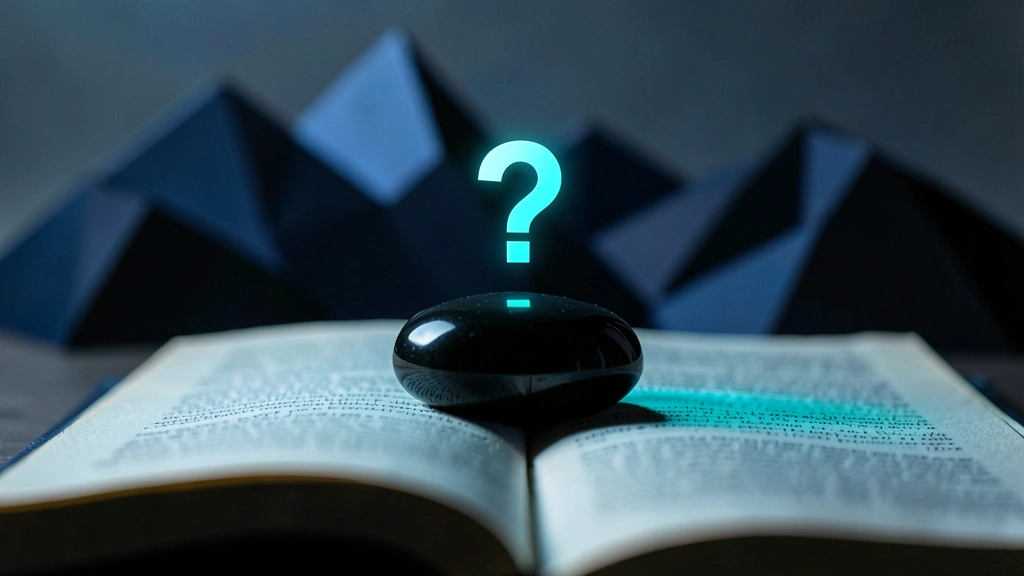 Low-stakes daily AI quizzes retrieval practice visual metaphor with glowing question mark on book