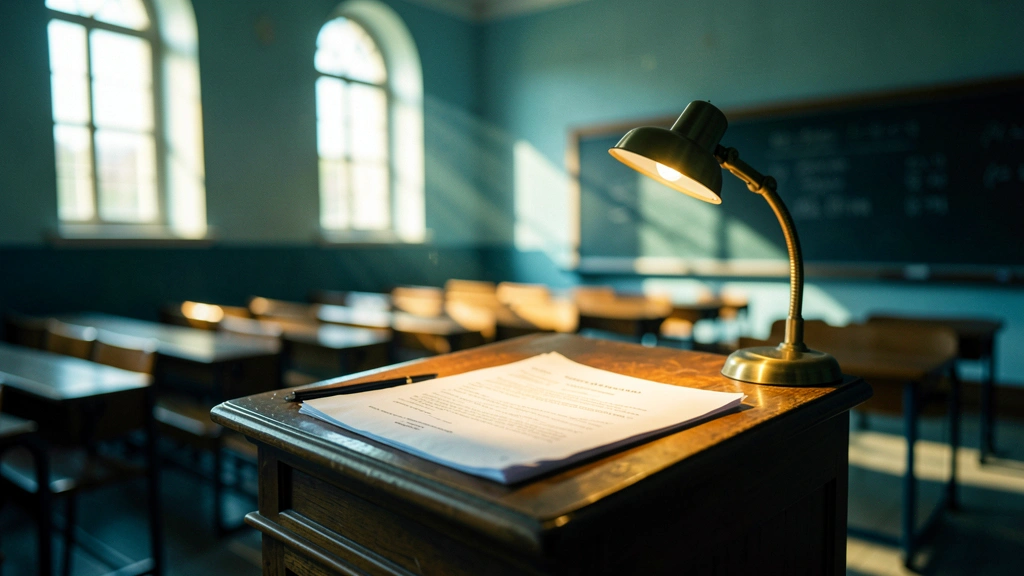 ** Syllabus quiz best practices scenario-based course policy quiz document on lectern
